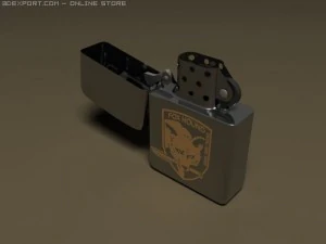 zippo 3D Model