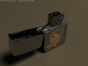 zippo Model 3D