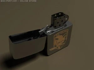 zippo 3D Model