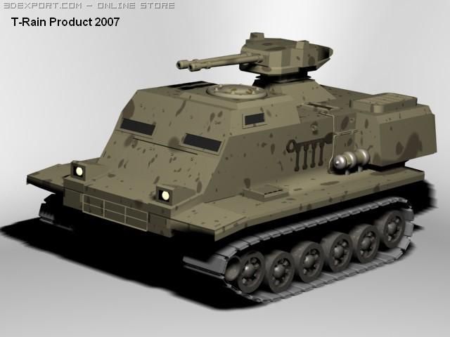 tank bm 40 3Dモデル .c4d .max .obj .3ds .fbx .stl .blend