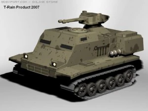 tanque bm 40 Modelo 3D