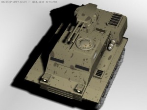 tank bm 40 3Dモデル