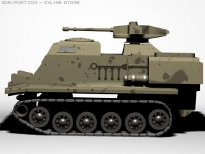 tank bm 40 3Dモデル
