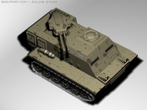 tank bm 40 3Dモデル