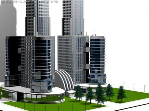 mega trade center 3D Model