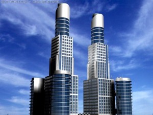 mega trade center 3D Model