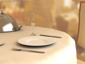 dining table 3D Model