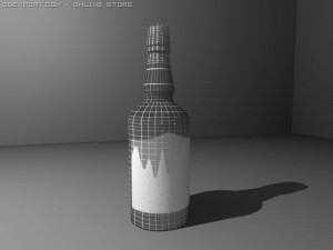mount gay rum Model 3D