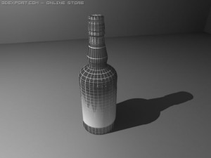 mount gay rum Model 3D