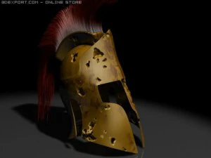 spartan helmet 3D Model