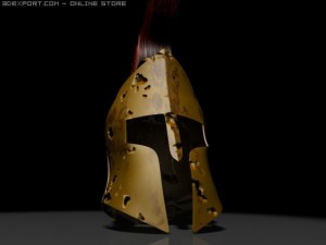 spartan helmet Modelo 3D