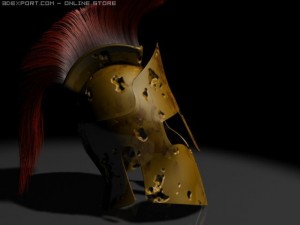 spartan helmet Modelo 3D