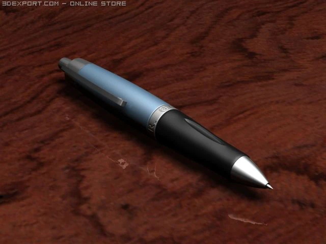 pen 3D Model .c4d .max .obj .3ds .fbx .stl .blend 