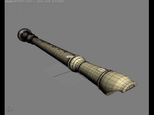 recorder 3Dモデル