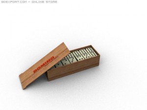 domino set Model 3D