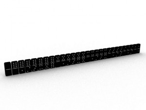 domino set Model 3D