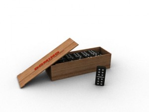 domino set Model 3D