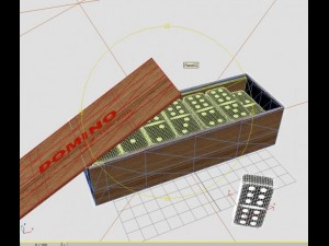 domino set Model 3D