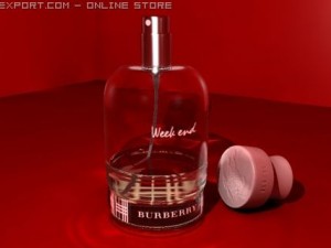 burberry cologne Modelo 3D