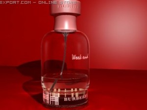 burberry cologne Modelo 3D