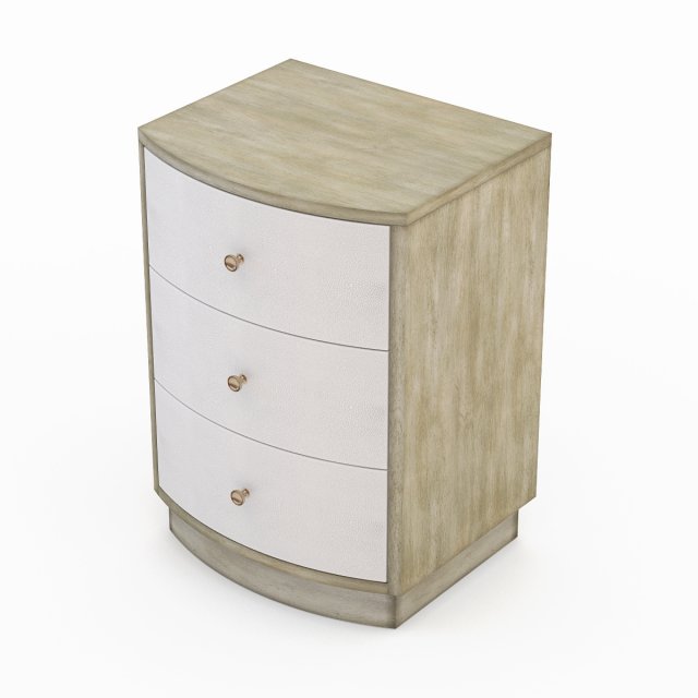 currey and company finn night stand 3D Модель .c4d .max .obj .3ds .fbx .stl .blend 