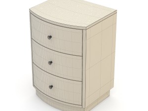 currey and company finn night stand 3D Модель