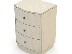 カリーアンドカンパニーフィンナイトスタンド 3Dモデル