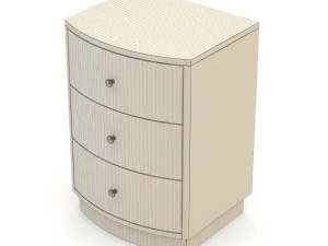 カリーアンドカンパニーフィンナイトスタンド 3Dモデル