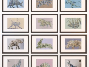 charlotte morgan wildlife book covers 3D-Modell
