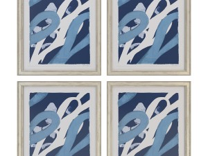 charlotte morgan blue abstracts 3D Модель
