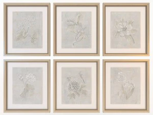 charlotte morgan folha de prata fresco flores Modelo 3D