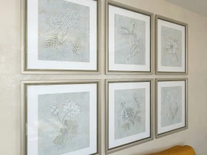 charlotte morgan silver leaf fresco flowers 3D Model