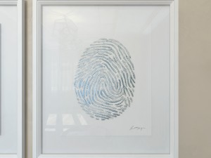 charlotte morgan hand painted silver fingerprints 3D-Modell