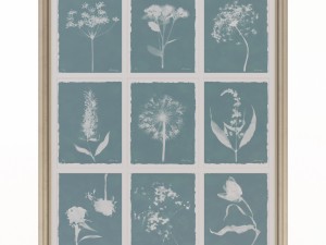 charlotte morgan wild meadow flowers nine piece 3D-Modell