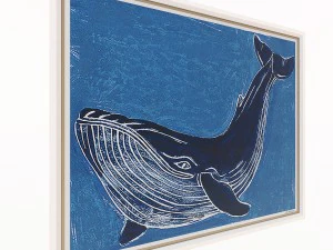 charlotte morgan blue whale 3D Model