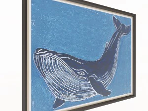 charlotte morgan blue whale 3D Model