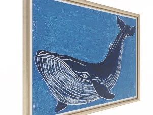 charlotte morgan blue whale 3D Model