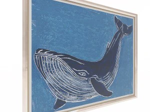 charlotte morgan blue whale 3D Model