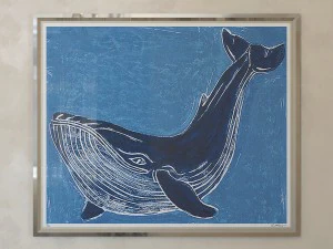 charlotte morgan blue whale 3D Model