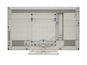 sony bravia kdl55nx810 3D Model