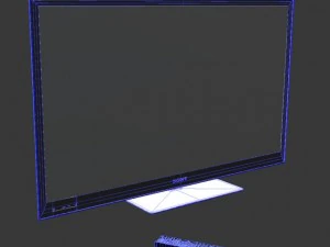 sony bravia kdl55nx810 3D Model