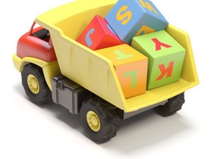 toy truck 3D-Modell