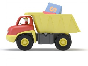 toy truck 3D-Modell