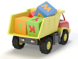 toy truck 3D-Modell