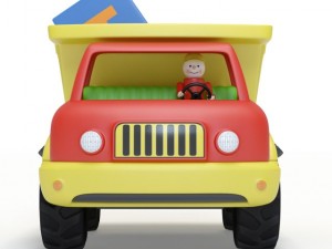 toy truck 3D-Modell