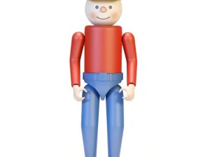 おもちゃのキャラクター 3Dモデル