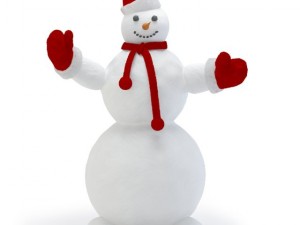 snowman 3D Model