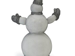 snowman 3D Model