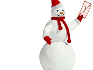 snowman 3D Model