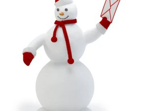 snowman 3D Model
